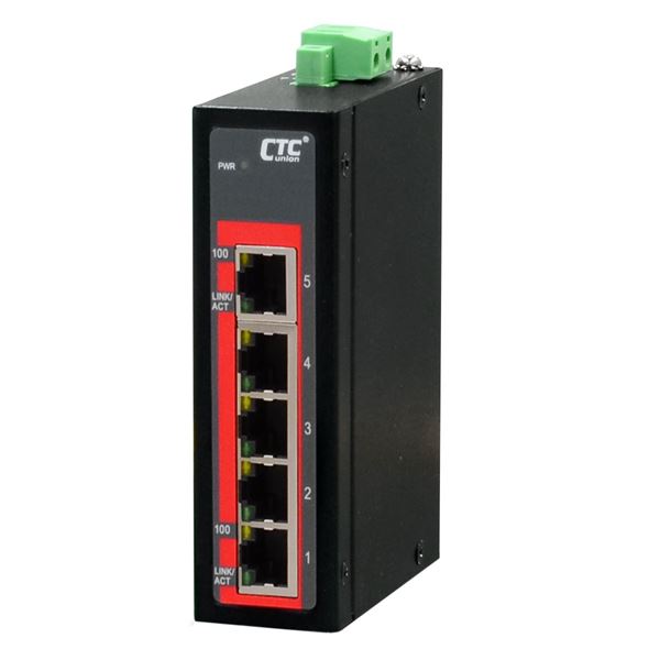 CDL CTCUnion Unmanaged Switch 5x 10/100BaseT 5 Port Fast Ethernet