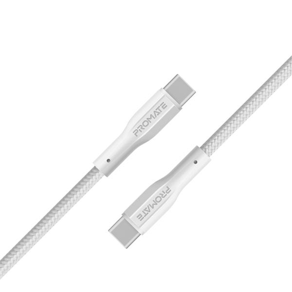 CDL Promate 1M USB-C to USB-C Super - White