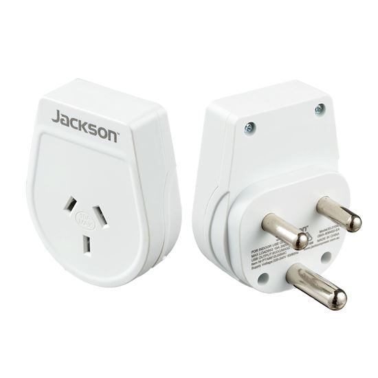 Jackson Slim Outbound Travel Adaptor For Use In South Africa And Parts Of India
