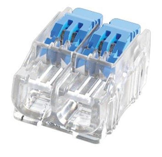 Ideal 2 Port Wire Connector Gen II Lever 24 to 12 AWG 100pc Jar