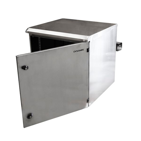 CDL Dynamix 12RU Stainless Outdoor Wall Mount Cabinet 610 X 425 X 515mm