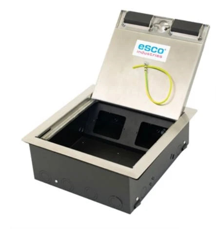 Floor box Cat 6 carpet surroun
