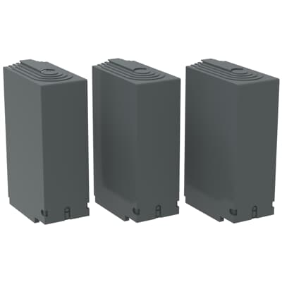 ECS ABB Long 3  Piece Terminal Shroud OTS400G1L/3 - 3 Pack