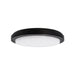 Halcyon Lede Circle Step Ii Surface Mount Button 300mm Select 18W/28W 3K/4K Dimmable - Black