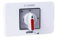Kraus & Naimer 32A 2 Pole Flush Mount Ev Charger Lockable Isolator - Horizontal