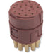 Lapp EPIC M23 12E BLM Insert + Female Solder Contacts. Clockwise