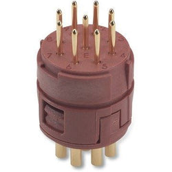 Lapp EPIC M23 9E SLM Insert + Male Solder Contacts. Clockwise