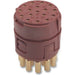 Lapp EPIC M23 17P BLMS Insert + Female Solder Contacts. Anti-cloc