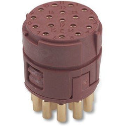 Lapp EPIC M23 17E BLMS Insert + Female Solder Contacts. Clockwise