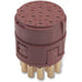 Lapp EPIC M23 17E BLMS Insert + Female Solder Contacts. Clockwise