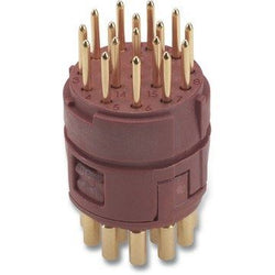 Lapp EPIC M23 17P SLM Insert + Male Solder Contacts. Anti-clockwi