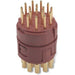 Lapp EPIC M23 17E SLM Insert + Male Solder Contacts. Clockwise