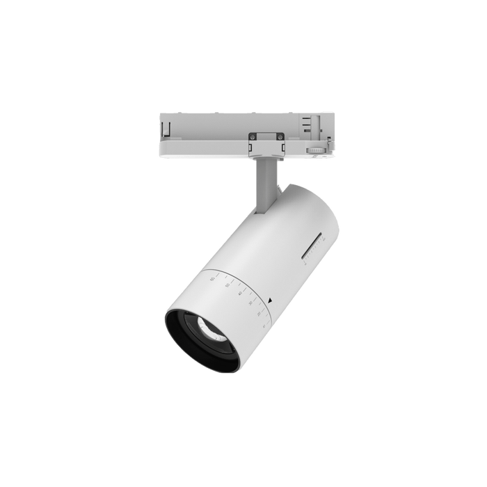 Glight Adjustable Beam Angle Three Phase Track Light 35W Tri-Colour Triac Dim White