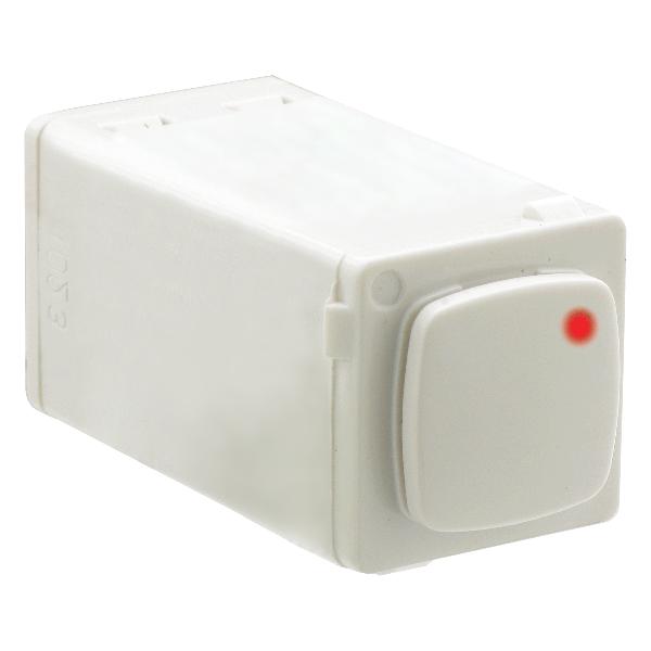 HPM Excel Linea 350VA All Load 3 Wire Pushbutton Dimmer White