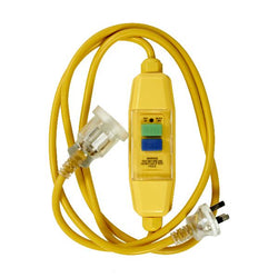 Legrand HPM Extension Lead With Inline RCD 2m Heavy Duty Yellow