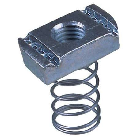 Mssmec EM/SNLM06 CHANNEL LONG SPRING NUT ZP