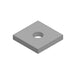 Mssmec EM1063 HDG FLAT SQUARE SQUARE WASHER 41x41x6mm WITH 12mm DIA