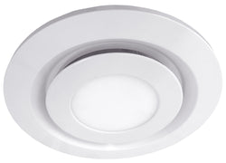 SIMX Duct Grille 272mm Round Fascia +LED White Contour