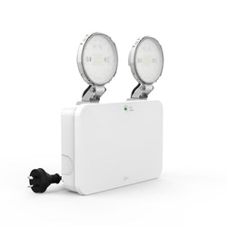 Ektor Twinspot Core Emergency Weatherproof Luminaire White