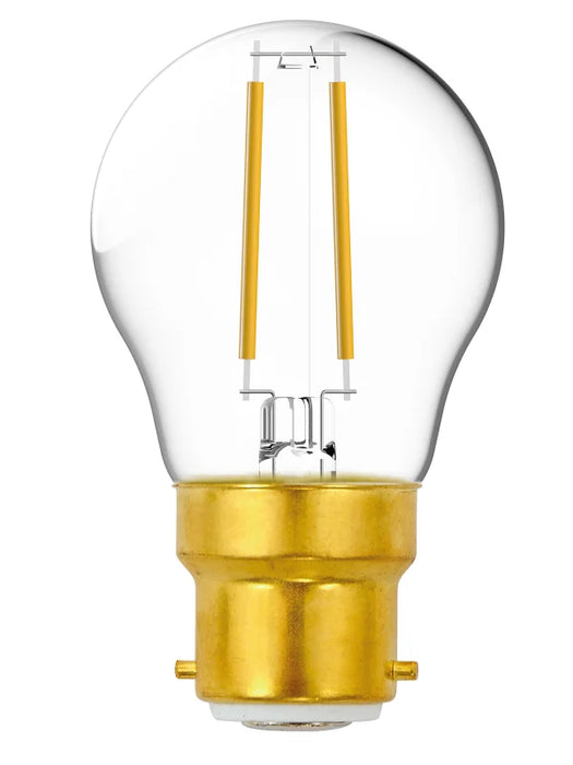 GE Led Heritage Fancy Round 2.5W 250lm WW BC