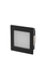 Halcyon Designline Black Recessed Wall Light Frosted Diffuser 3W 700mA 3K/4K Switchable - Driver Not Included
