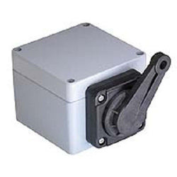 Kraus & Naimer Rope Pull Switch Heavy Duty Metal Encl IP65 1 Pole Off On S/Return CAD11BNZU827*01GK1