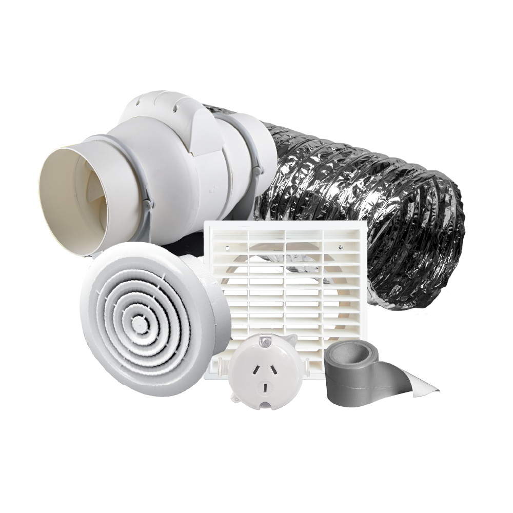 Basec CP Mixflow Fan Plug 6M Round + Fxd Grille + SKT — Scott Electrical