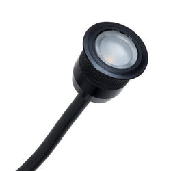Switch Lighting LED Mini 1W 3000K 20mm Friction Fit Black IP67