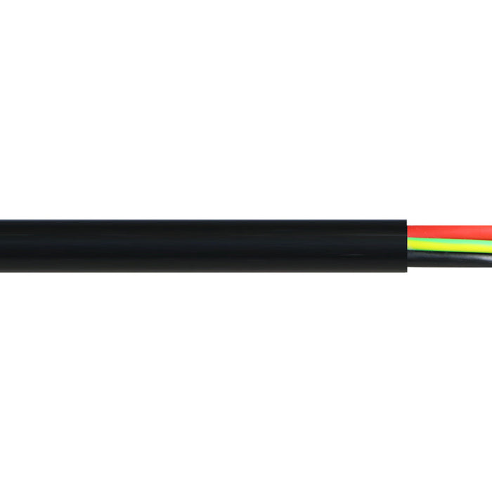 Firstflex 25mm 2core & E Circular TPS Black