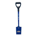 Blu-Mol Trade Heavy Duty Contractors Spade Short Steel Spinal Rod D Handle
