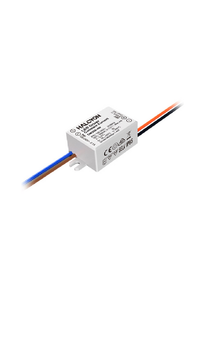 Halycon Driver Mini IP65 CC Pri:240V Sec:2-6V DC 700mA 1.4-4W