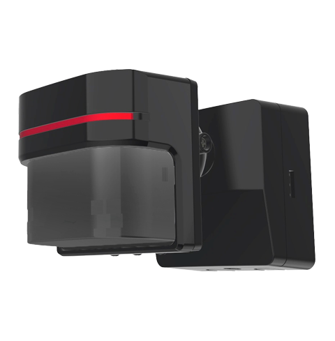 Simx PIR Sensor 220deg IP55 Black PRO