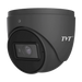 Arrowhead 6MP S4 2.8mm fixed lens AI dome POE camera. Compatible with TVT-NVR"s (outdoor ready) Charcoal