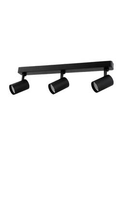 Prolux Spot LED GU10 Triple Bar Black TARAWERA