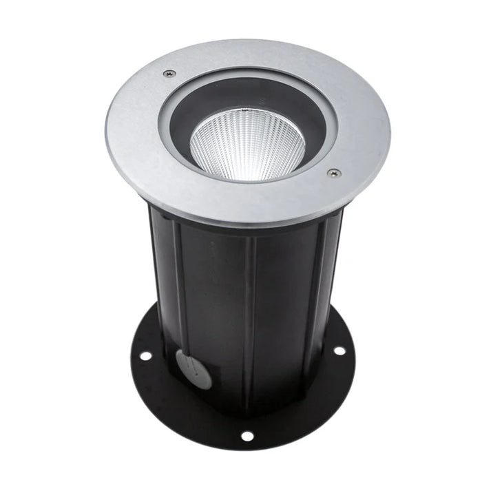 Halcyon EXT LED INGRND RND UPLIGHT 22 IP67 14.1W 24V DC CV WW-STS
