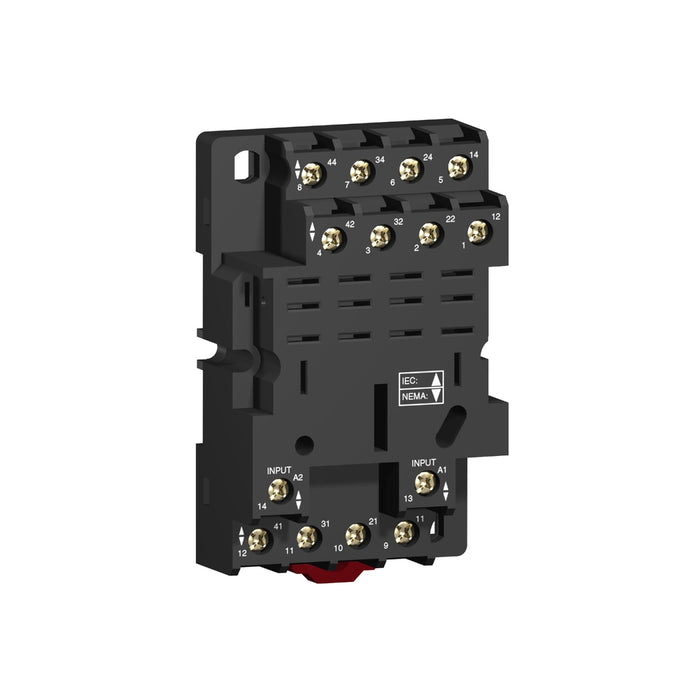 Schneider Power Relay Socket 16A Screw Terminal RPM4