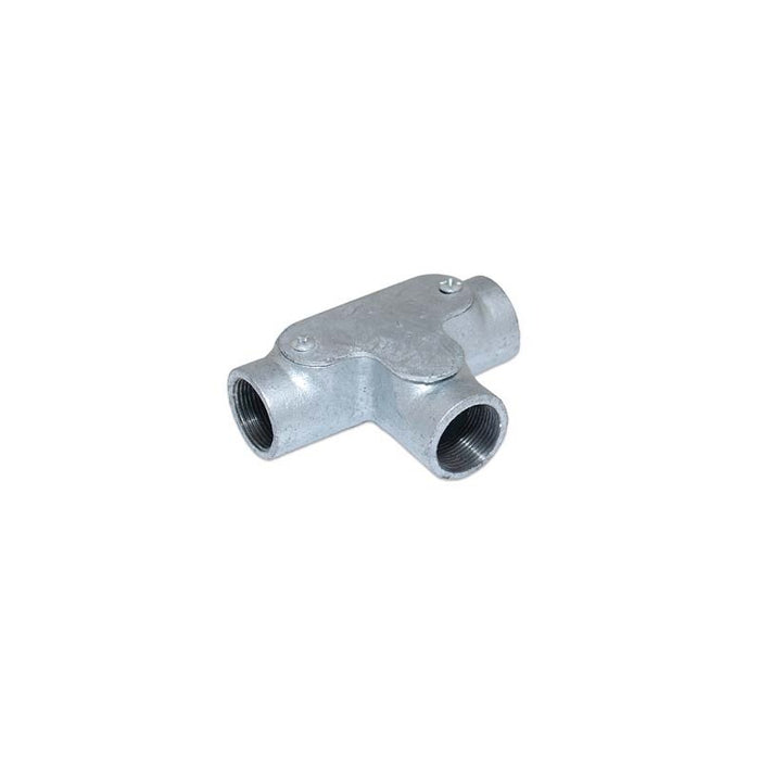 Firstflex Conduit Galvanised Inspection Tee 32mm