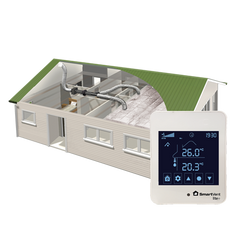 Smartvent Home Ventilation System Kit 2 Room