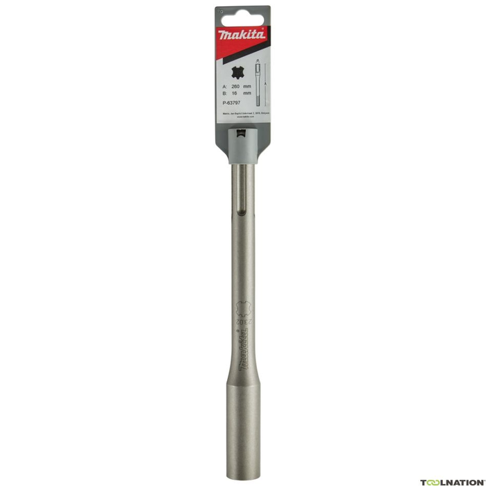 Makita Electrode Driver SDS Max Shank 16x50x260mm