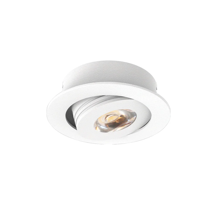 Hugo LED Downlight 1 Or 3W 3000K 30deg ICF IP20 White