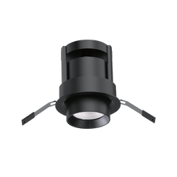 Glight Led Downlight Adjustable 24W IP20 Round 3000K Dim Black