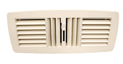 Simx 300/100mm Poly Floor Reg Dual Flow-White