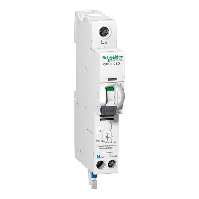 Merlin Gerin Acti9 RCBO 30mA 40A 1pole TypeA