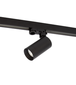 Halcyon Track Spot 3 Circuit 38deg 10W 4K CRI90 Dim Driver-Black