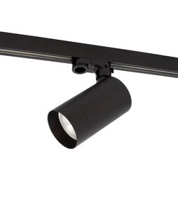 Halcyon Track Spot 3 Circuit 38deg 18W 3K CRI90 Dim Driver-Black