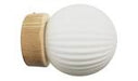 Eurotech Freya Opal Glass Lines Wall Light With G9 Lamp