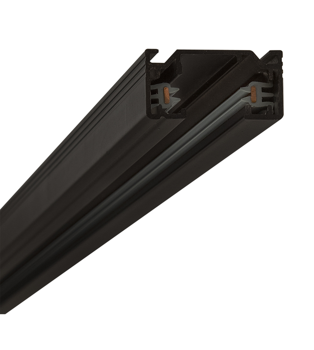 Halcyon Track 1 Circuit Mains Feed & End Caps 1M-Black
