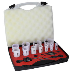 Trucut Alpha 16 Piece Tradesman TCT Holesaw Kit