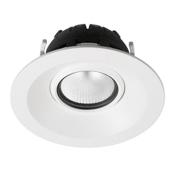 Switch Lighting 11.1W ZELA Tilt 2 DL Prismatic IC-F 55deg 3000K 90CRI 260mA Dali Dim Driver White
