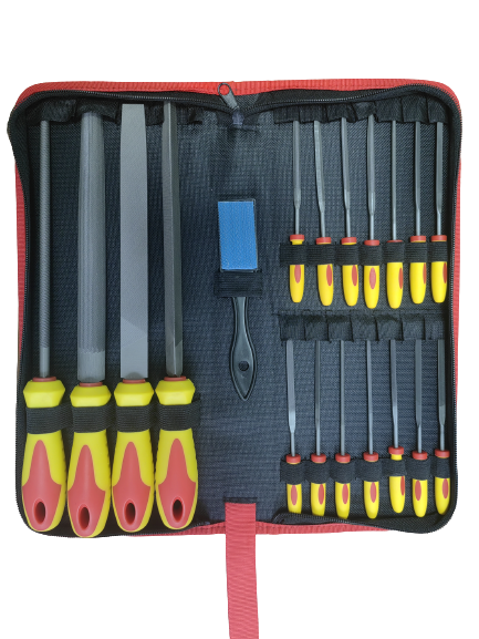 Starrett Starrett 19pce File Set (4x200mm/14x Needle Files & File Card)